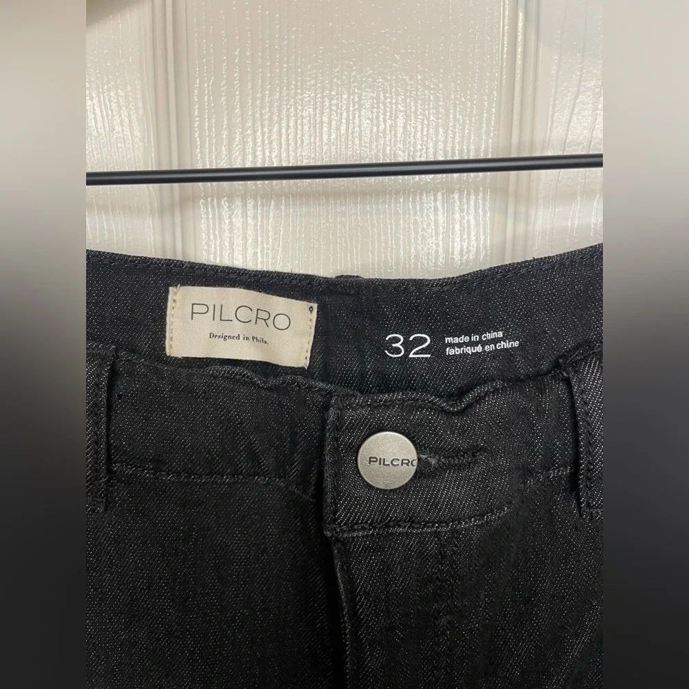 Pilcro NWT Gwen Trouser Jeans in Black Size 32 - Picture 3 of 8